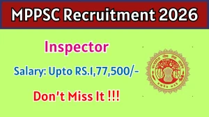 MPPSC Boiler Inspector Recruitment 2026 - Apply Online