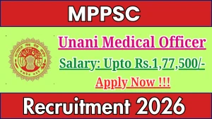 MPPSC Unani Medical Officer Recruitment 2026 - Apply Online for 30 Posts