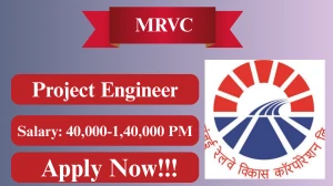 MRVC Project Engineer Recruitment 2026 – Apply Online