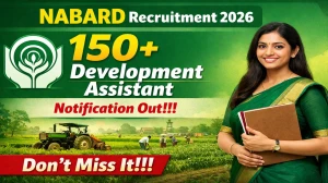 NABARD Development Assistant Recruitment 2026 - Apply Online for 162 Posts NABARD Development Assistant Recruitment 2026 - Apply Online for 162 Posts