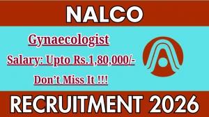 NALCO Gynaecologist Recruitment 2026 – Walk in