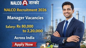 NALCO Manager Recruitment 2026 - Apply Online for 48 Posts