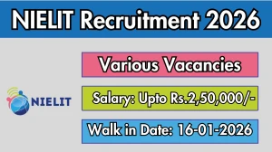 NIELIT Recruitment 2026 – Walk in for 21 Resource Person, Consultant And More Posts