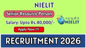 NIELIT Resource Person Recruitment 2026 - Apply Online