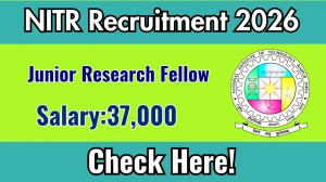 NIT Raipur Junior Research Fellow Recruitment 2026 - Apply Offline NIT Raipur Junior Research Fellow Recruitment 2026 - Apply Offline