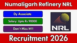 Numaligarh Refinery NRL Deputy Associate Recruitment 2026 - Apply Online for 12 Posts Numaligarh Refinery NRL Deputy Associate Recruitment 2026 - Apply Online for 12 Posts