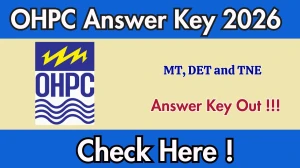 OHPC Answer Key 2026 OUT - Download PDF & Raise Objection