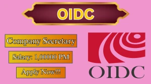 OIDC Company Secretary Recruitment 2026 - Apply Offline