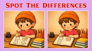 Only smart people can spot 3 differences between the Boy pictures in 12 seconds