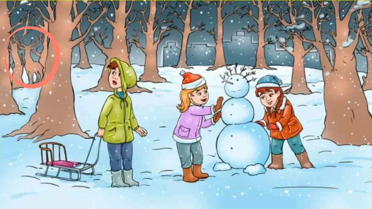 Optical Illusion Challenge: Only Genius Minds Can Spot the Hidden Deer in 5 Seconds!