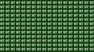 Optical Illusion Eye Challenge: Within 9 Seconds Spot the Number 67 and 79 among 97