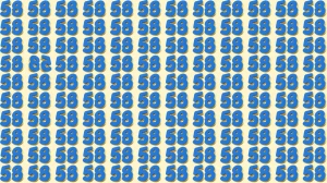 Optical Illusion Eye Test: Can You Spot the Inverted 58 among 58 in 9 Seconds