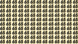 Optical Illusion Find it Out: Within 5 Seconds Spot the Number 63 Among 65