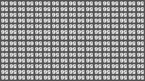 Optical Illusion IQ Test: Are You A Genius? Within 8 Seconds Spot The Inverted 66 among Inverted 56