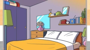 Optical Illusion IQ Test: Can You Spot the Crown Hidden in the Bedroom in Just 5 Seconds? Only 5% Can!