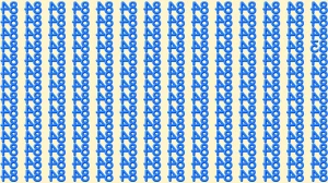 Optical illusion IQ Test: Can You Spot the Inverted 83 among Inverted 84 in 8 Se...