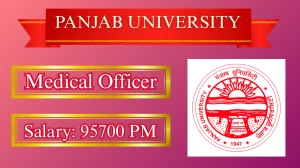 Panjab University Medical Officer Recruitment 2026 – Walk in
