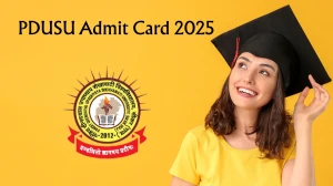 PDUSU Admit Card 2025 OUT at shekhauni.ac.in Check PDUSU Odd Semester Hall Ticket Details Here