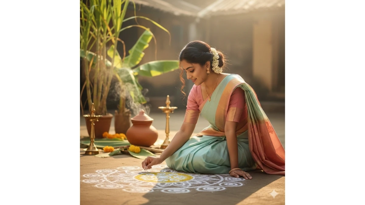 10 Google Gemini Pongal Special 2026 AI Photo Editing Prompts to Create Festive Boys and Girls Portraits