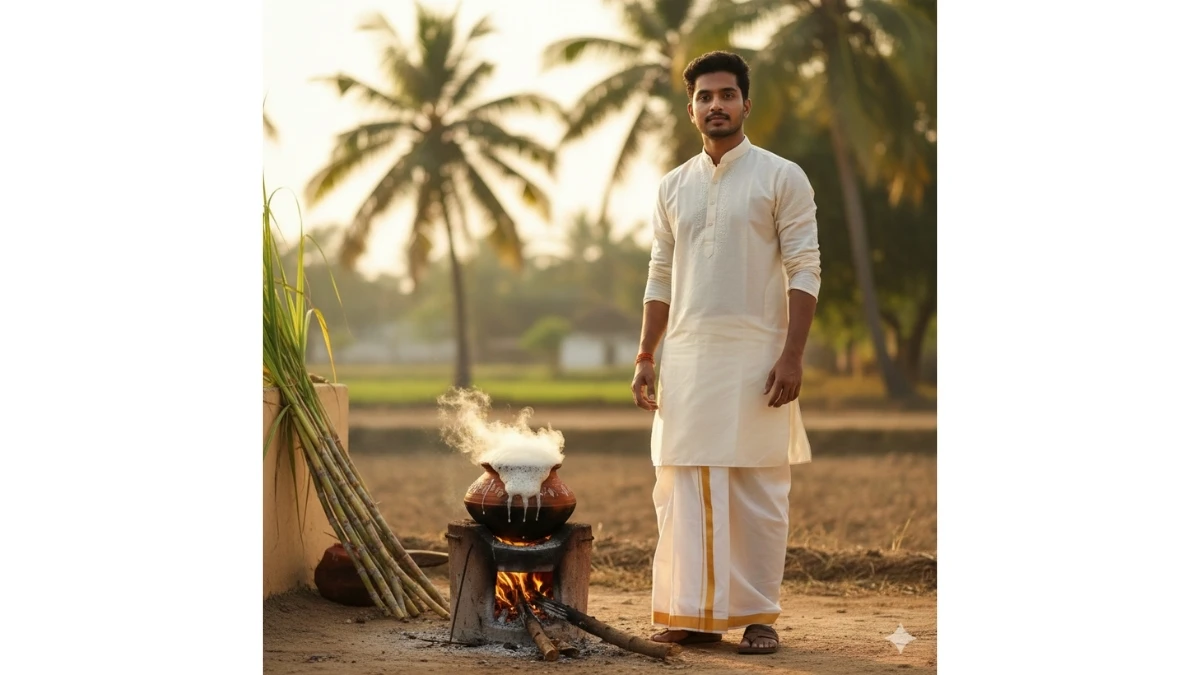 10 Google Gemini Pongal Special 2026 AI Photo Editing Prompts to Create Festive Boys and Girls Portraits