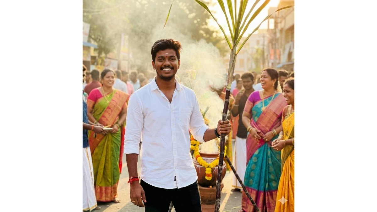 10 Google Gemini AI Pongal 2026 Special Photo Editing Prompts for Boys to Create Pongal Special Festive HD Portraits