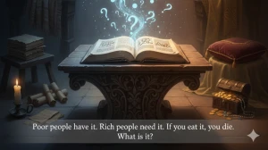 Poor People Have It Riddle Answer & Explanation