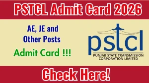 PSTCL Assistant Lineman, Accounts Officer and Other Posts Admit Card 2025 OUT Download Link pstcl.org