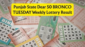 Punjab State Dear 50 BRONCO TUESDAY Weekly Lottery Result 27.01.2026 6 PM Check Winning Numbers and Prize Details