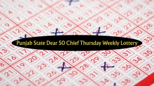 Punjab State Dear 50 Chief Thursday Weekly Lottery Result 29.01.2026 6 PM Check Winning Numbers and Prize Details