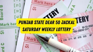 Punjab State Dear 50 Jackal Saturday Weekly Lottery Result 31.01.2026 6 PM OUT Check Winning Numbers and Prize Details
