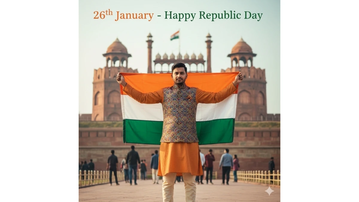 15 Happy Republic Day Gemini AI Photo Editing Prompts Copy Paste for Boys and Girls