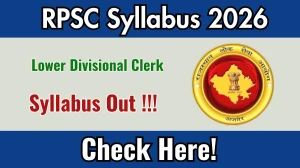 Rajasthan LDC Syllabus 2026 - Download PDF & Exam Pattern
