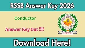 RSSB Conductor Final Answer Key 2026 OUT - Download PDF, Response Sheet & Merit List RSSB Conductor Final Answer Key 2026 OUT - Download PDF, Response Sheet & Merit List