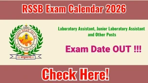 RSSB Exam Calendar 2026 Released - Check Schedule & Details
