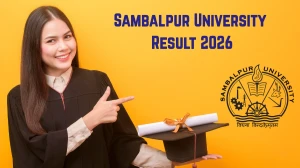 Sambalpur University Result 2026 Out at suniv.ac.in Direct Link to Download 2nd Semester Result Sambalpur University Result 2026 Out at suniv.ac.in Direct Link to Download 2nd Semester Result