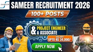 SAMEER Recruitment 2026 - Apply Online for 147 Project Engineer, Project Associate and Other Posts SAMEER Recruitment 2026 - Apply Online for 147 Project Engineer, Project Associate and Other Posts