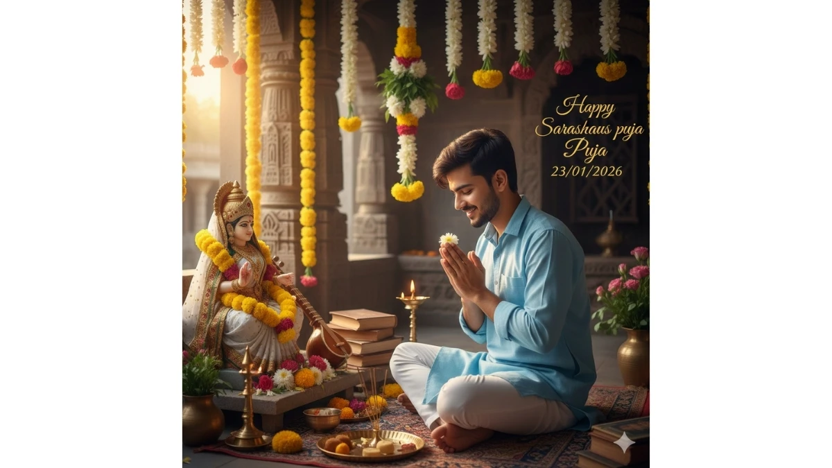 Saraswati Puja 2026 Special Prompts: 10 Trending Google Gemini AI Photo Editing Prompts for Basant Panchami Portraits