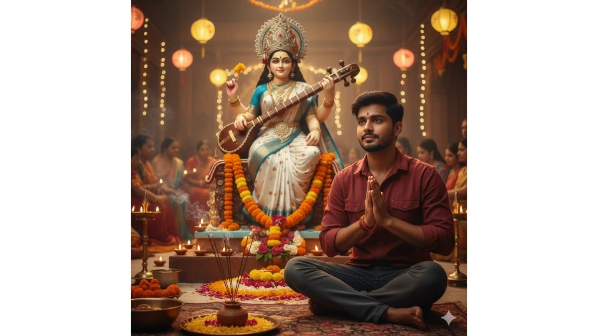 Saraswati Puja 2026 Special Prompts: 10 Trending Google Gemini AI Photo Editing Prompts for Basant Panchami Portraits