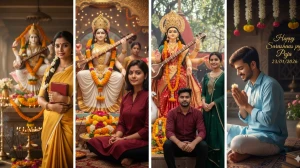 Saraswati Puja 2026 Special Prompts: 10 Trending Google Gemini AI Photo Editing Prompts for Basant Panchami Portraits