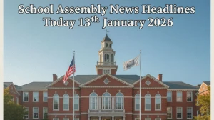 School Assembly News Headlines Today 13th January 2026: Top National, World, Sports, and Business News