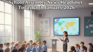 School Assembly News Headlines Today 20th January 2026: Top National, World, Sports, and Business News