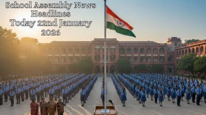 School Assembly News Headlines Today 22nd January 2026: Top National, World, Sports, and Business News