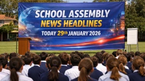 School Assembly News Headlines Today 29th January 2026: Top National, World, Sports, and Business News