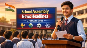 School Assembly News Headlines Today 2th February 2026: Top National, World, Sports, and Business News