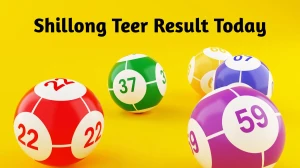 Shillong Teer Result Today January 08, 2026 - Live FR & SR Winning numbers