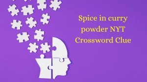 Spice in curry powder NYT Crossword Clue