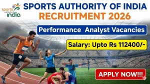 Sports Authority of India Performance Analyst Recruitment 2026 - Apply Online for 48 Posts