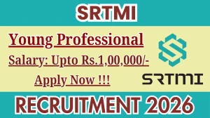 SRTMI Young Professional Recruitment 2026 - Apply Offline