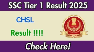 SSC CHSL Tier 1 Result 2025-26 Date, Merit List PDF & Cut Off Details