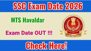 SSC MTS Havaldar Exam Date 2026 Released – Check Exam Schedule & Details